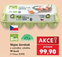 Kaufland Bio Vejce čerstvá nabídka
