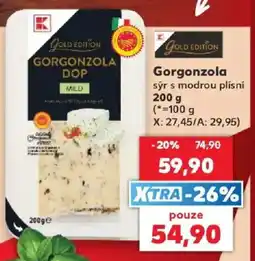 Kaufland K Gold Edition Gorgonzola Dop Mild nabídka