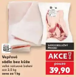 Kaufland Mistrí vepřové sádlo bez kůže nabídka