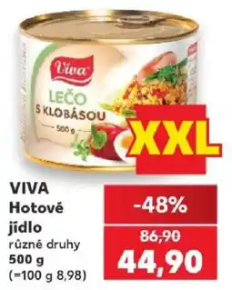 Kaufland Viva lečo s klobásou nabídka