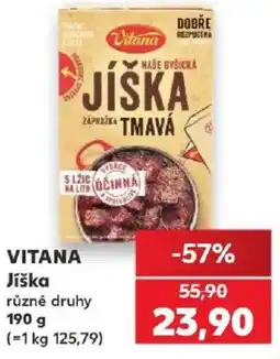 Kaufland Vitana Jíška tmavá nabídka