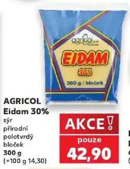 Kaufland Agricol eidam 30% nabídka