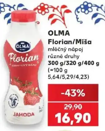 Kaufland Olma florianský nápoj nabídka