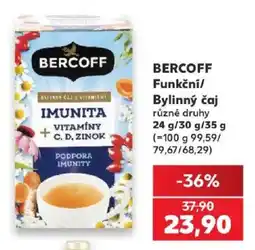 Kaufland Bercoff Funkčni/ Bylinný čaj nabídka