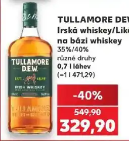 Kaufland Tullamore Dew Irská whiskey/Likér nabídka