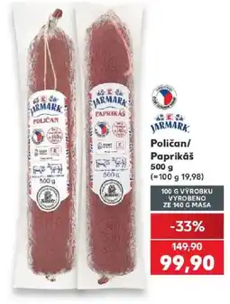 Kaufland Jarmark poličan/paprikáš nabídka
