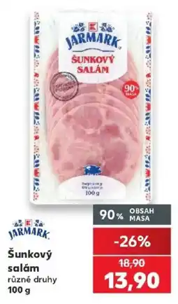 Kaufland Jarmark šunkový salám nabídka