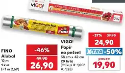 Kaufland Vigo papír na pečení nabídka