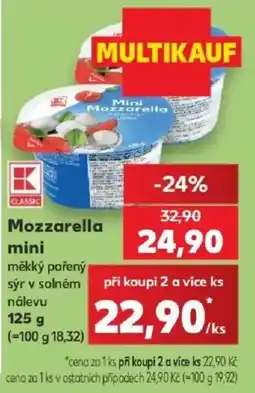 Kaufland K Classic Mozzarella mini nabídka