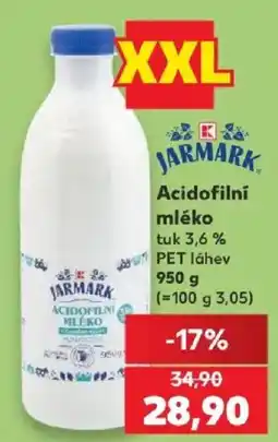 Kaufland Jarmark acidofilní mléko nabídka