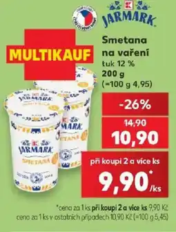 Kaufland Jarmark smetana na vaření nabídka