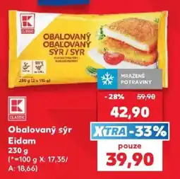 Kaufland K Classic obalovaný sýr nabídka