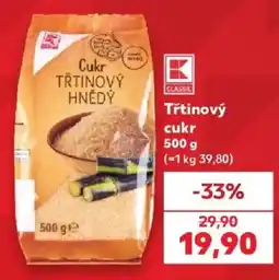 Kaufland K Classic třtinový cukr nabídka