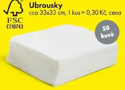 TEDi Ubrousky nabídka