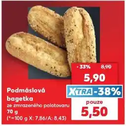 Kaufland Podmáslová bagetka nabídka