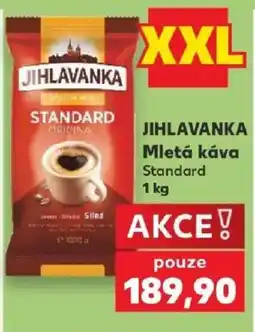 Kaufland Jihlavanka mletá káva standard nabídka