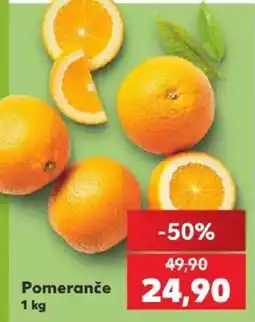 Kaufland Pomeranče nabídka