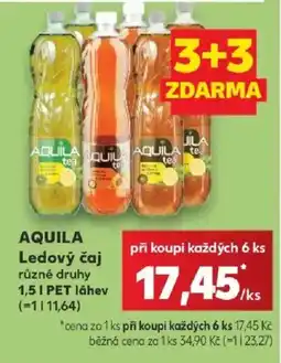 Kaufland Aquila Ledový čaj nabídka