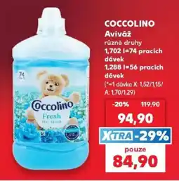 Kaufland Coccolino nabídka