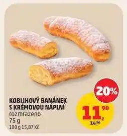 Penny Market KOBLIHOVÝ BANÁNEK S KRÉMOVOU NÁPLNÍ nabídka