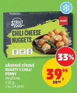 Penny Market Křupavé sýrové nuggety s chilli PENNY nabídka