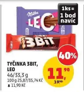 Penny Market TYČINKA 3BIT, LEO nabídka