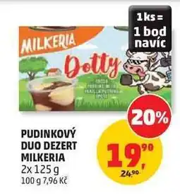 Penny Market Pudinkový Duo Dezert Milkeria nabídka