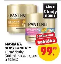 Penny Market Maska na vlasy Pantene nabídka