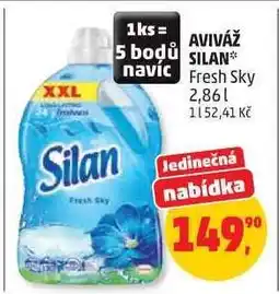 Penny Market AVIVÁŽ SILAN Fresh Sky nabídka
