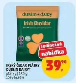 Penny Market Irský čedar plátky Dublin Dairy nabídka