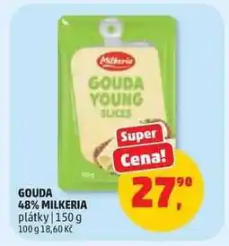 Penny Market GOUDA 48% MILKERIA nabídka