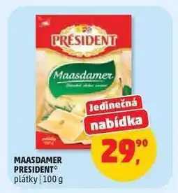 Penny Market MAASDAMER PRESIDENT plátky nabídka