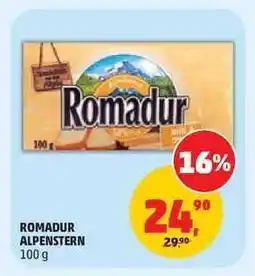 Penny Market ROMADUR ALPENSTERN nabídka