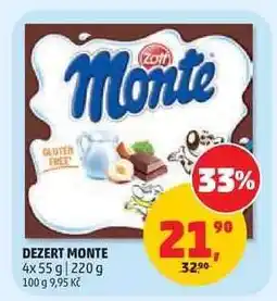 Penny Market Dezert Monte nabídka