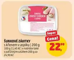 Penny Market Šunkové závitky nabídka
