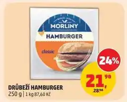 Penny Market DRŮBEŽÍ HAMBURGER nabídka