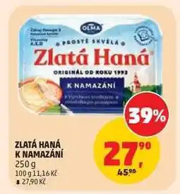Penny Market Zlatá Haná k namazání nabídka