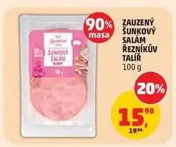Penny Market ZAUZENÝ ŠUNKOVÝ SALÁM ŘEZNÍKŮV TALÍŘ nabídka
