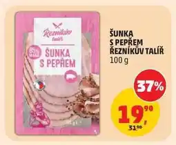 Penny Market ŠUNKA S PEPŘEM ŘEZNÍKŮV TALÍŘ nabídka