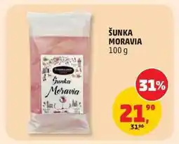 Penny Market ŠUNKA MORAVIA nabídka
