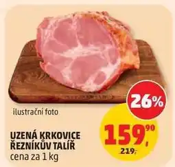 Penny Market Uzená krkovice Řezníkův talíř nabídka