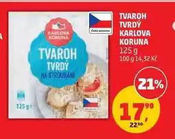Penny Market Tvaroh tvrdý Karlova Koruna nabídka