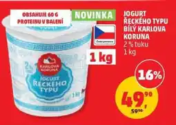 Penny Market Jogurt řeckého typu bílý Karlova Koruna nabídka