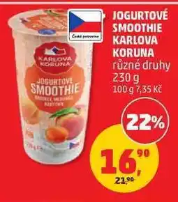 Penny Market Jogurtové Smoothie Karlova Koruna nabídka