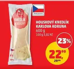 Penny Market HOUSKOVÝ KNEDLÍK KARLOVA KORUNA nabídka