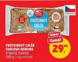 Penny Market PROTEINOVÝ CHLÉB KARLOVA KORUNA nabídka