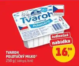 Penny Market Tvaroh polotučný Milko nabídka