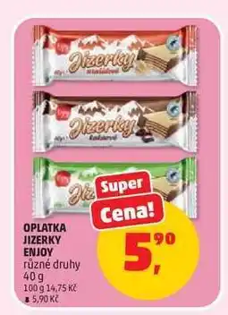 Penny Market OPLATKA JIZERKY ENJOY nabídka