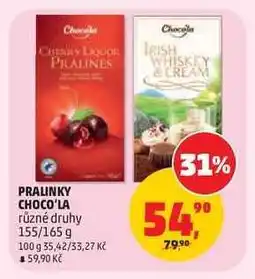 Penny Market PRALINKY CHOCO’LA nabídka
