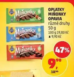 Penny Market OPLATKY MIŇONKY OPAVIA nabídka